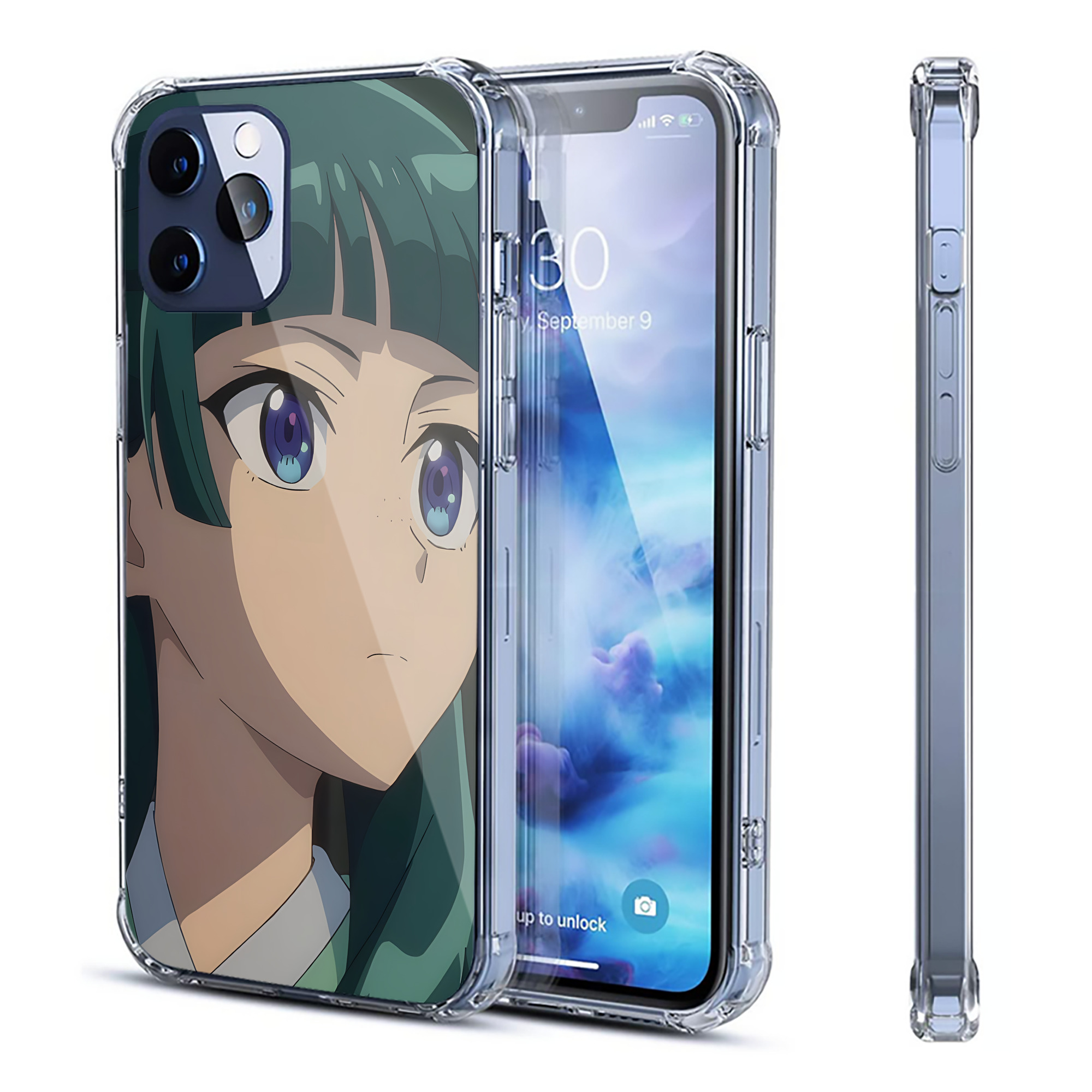 （画像用） 薬屋のひとりごと The Apothecary Diaries 【iPhone 12シリーズ対応】透明スマホケース（クリアソフトケース）